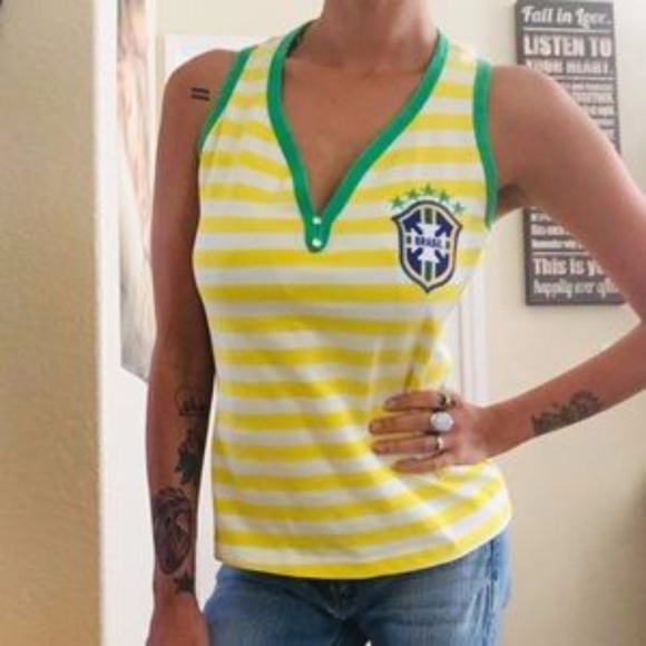 Tops - Rare Vintage Brazilian Tank Top